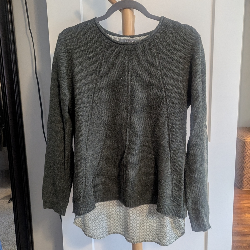 Urban Outfitters/ Coin 1804 Green Crew Neck Sweater
